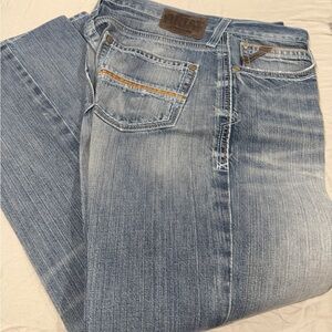 Men’s Ariat Low Rise Bootcut Jeans in Blue